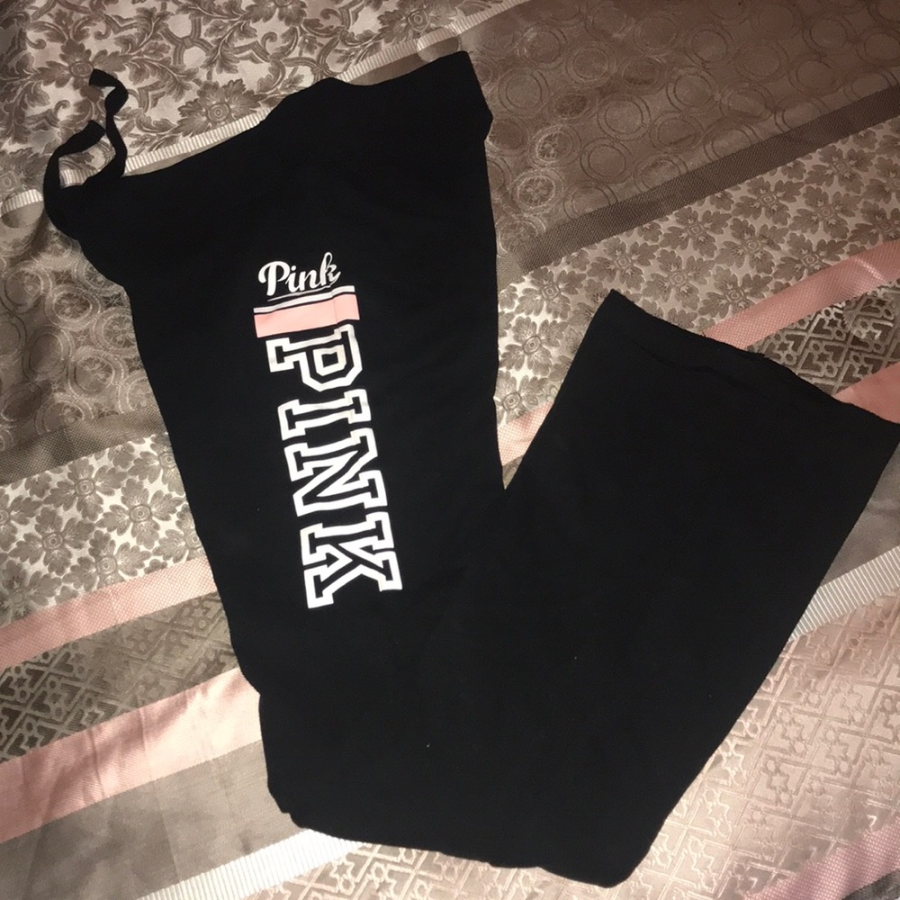 VS PINK flare pants (New)